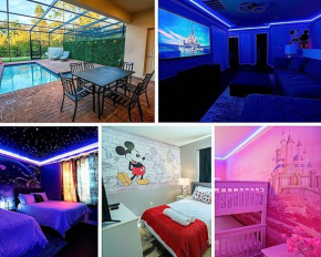 Star Wars + Princess + Mickey themed kid rooms